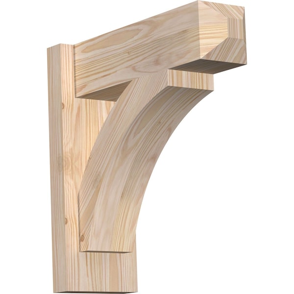 Ekena Millwork Thorton Smooth Craftsman Outlooker, Douglas Fir, 5 1/2"W x 16"D x 16"H OUT06X16X16THR04SDF - main
